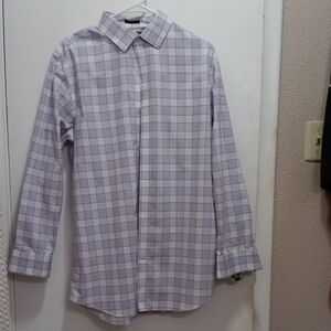 Men's Purple Checkered Shirt